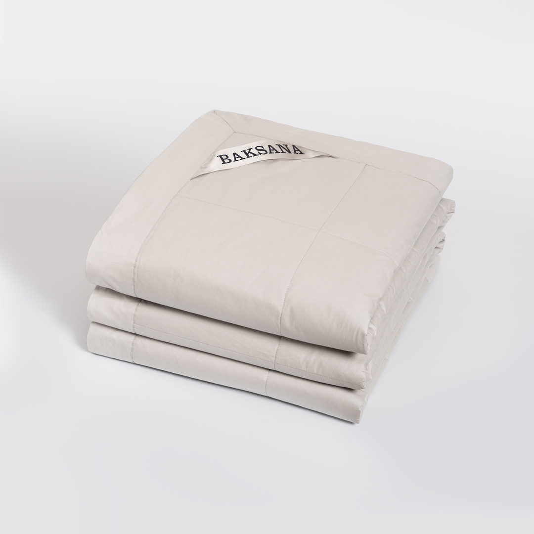 Baksana | Luxury Espresso Blanket | Linen image 0